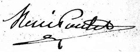 Signature René Pontet